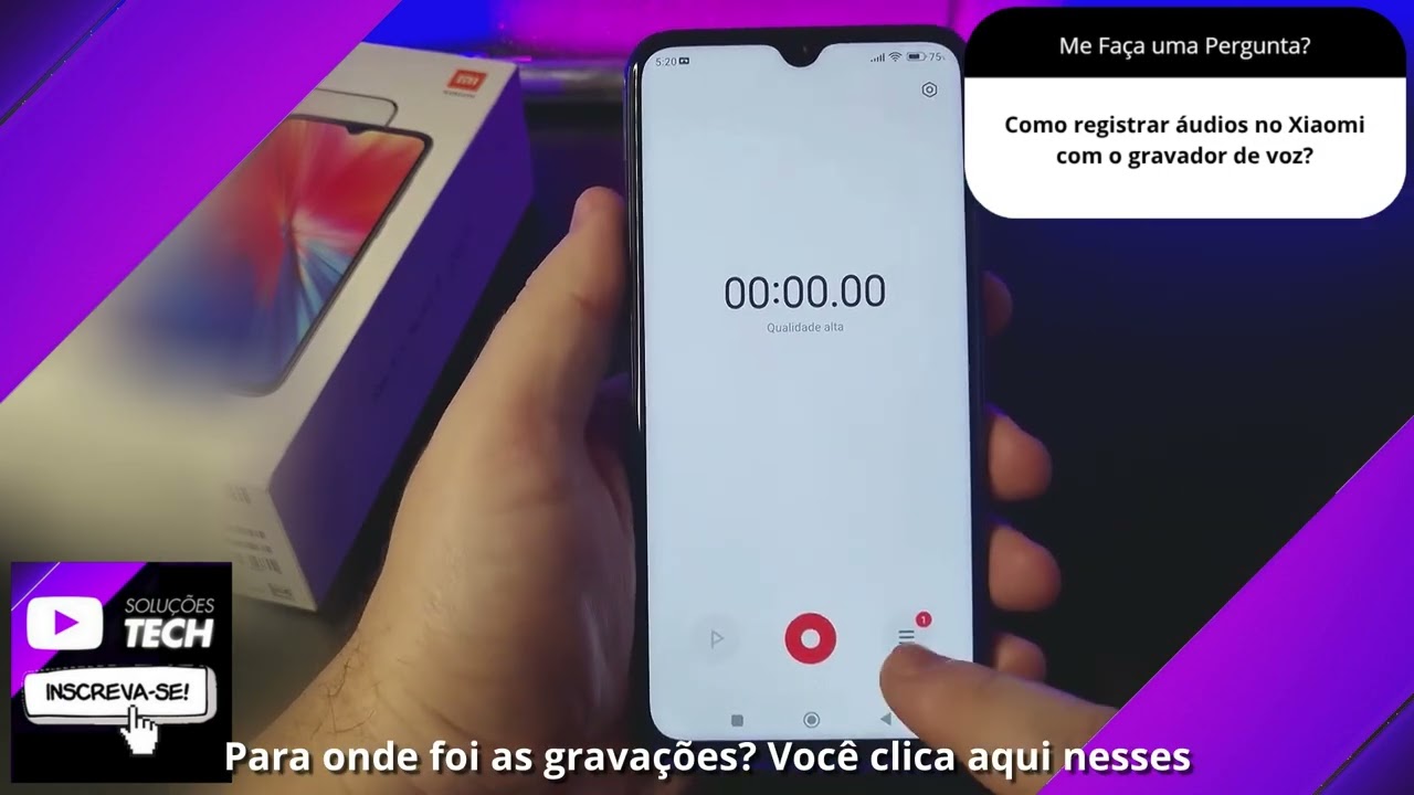 Como registrar áudios no Xiaomi com o gravador de voz❓