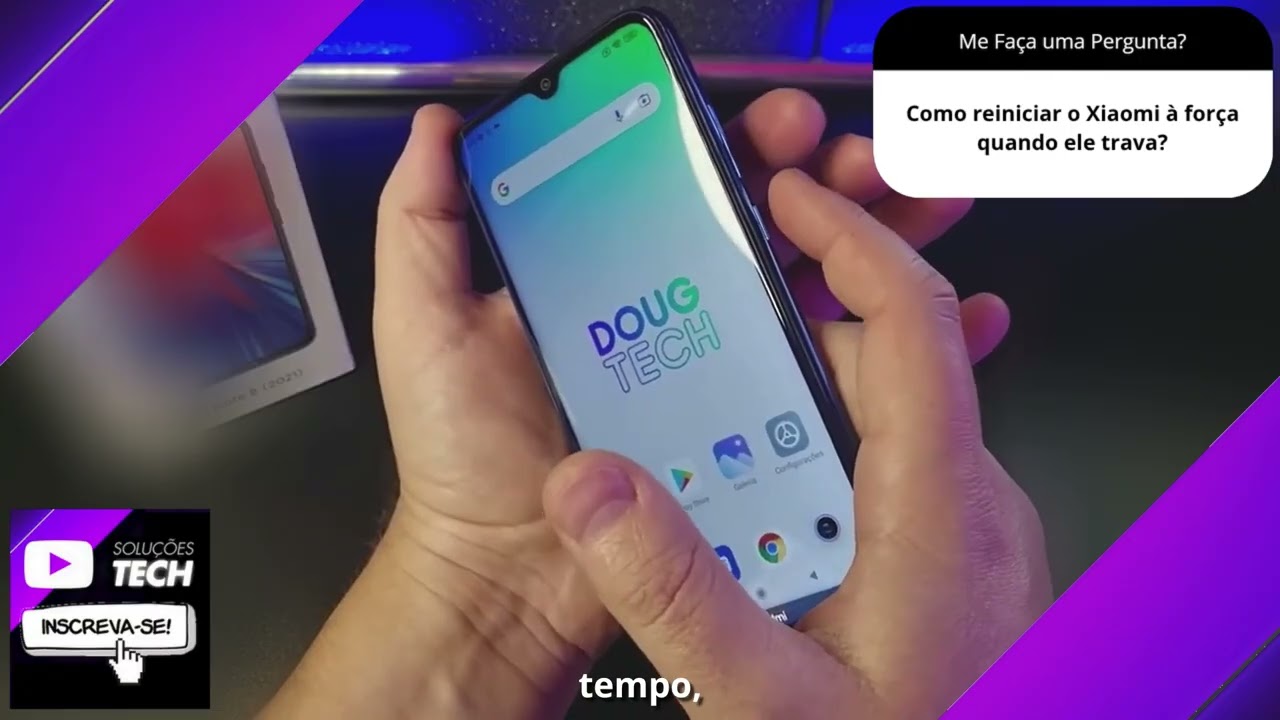 Como reiniciar o Xiaomi à força quando ele trava❓
