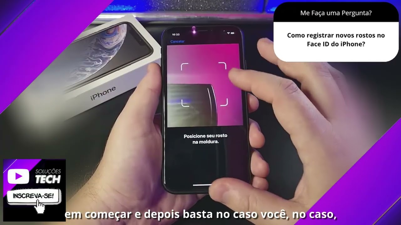 Como registrar novos rostos no Face ID do iPhone❓