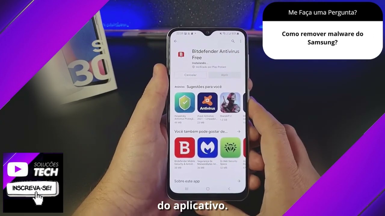 Como remover malware do Samsung❓