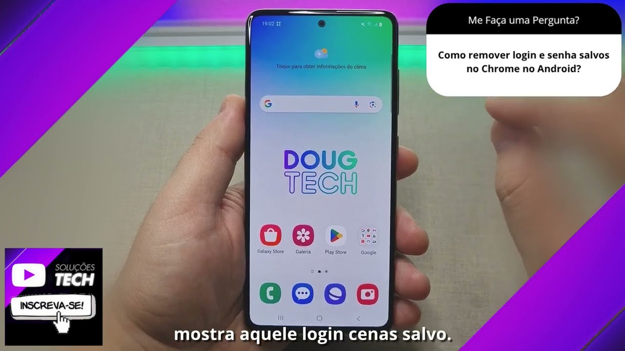 Como remover login e senha salvos no Chrome no Android❓