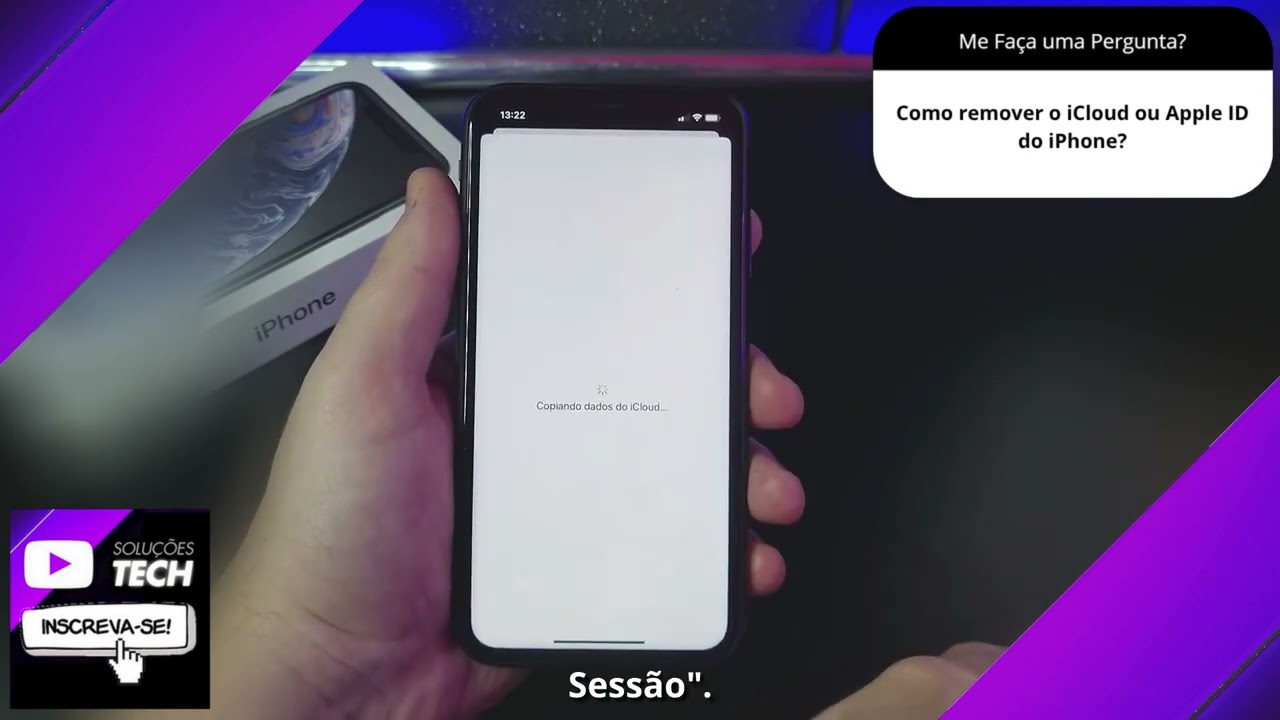 Como remover o iCloud ou Apple ID do iPhone❓