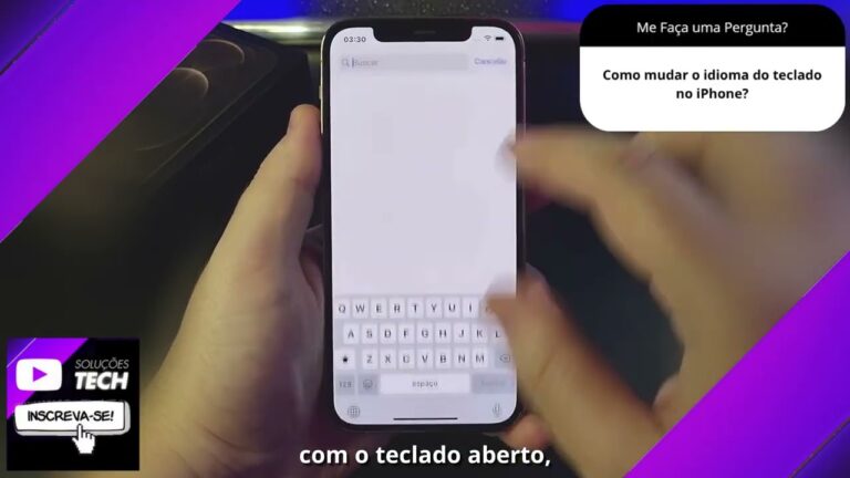 Como mudar o idioma do teclado no iPhone❓