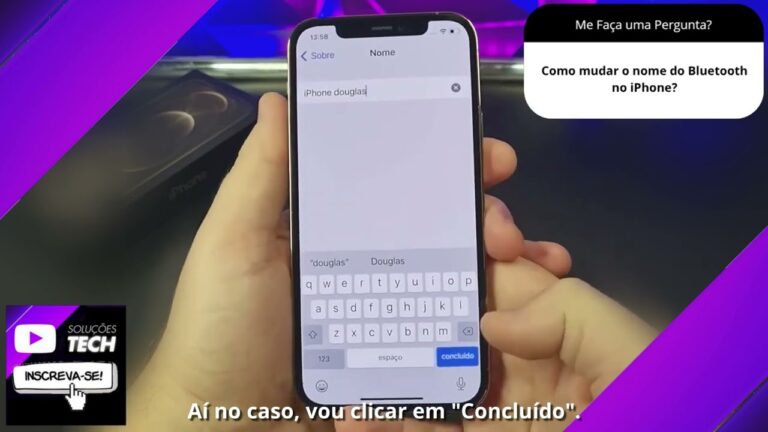 Como mudar o nome do Bluetooth no iPhone❓