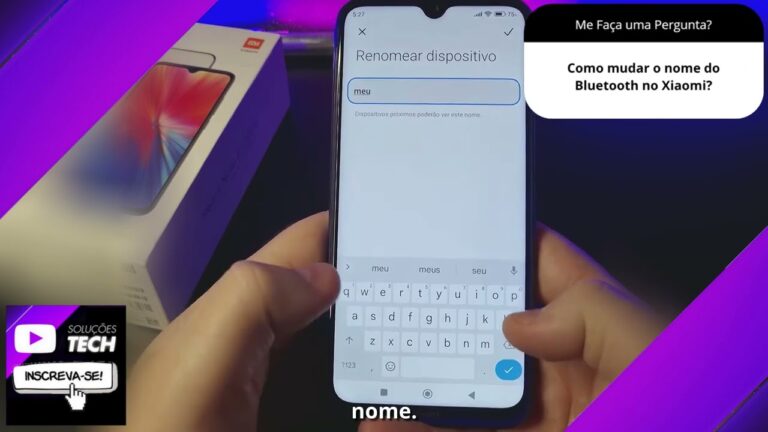 Como mudar o nome do Bluetooth no Xiaomi❓