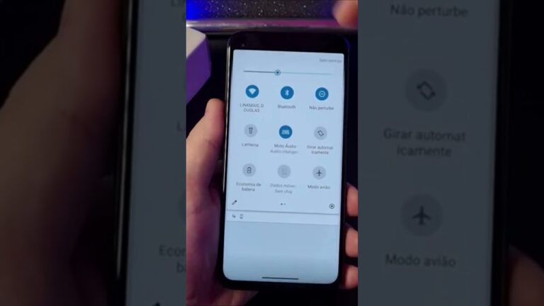 CONTROLE O BRILHO AUTOMÁTICO NO MOTOROLA #Shorts