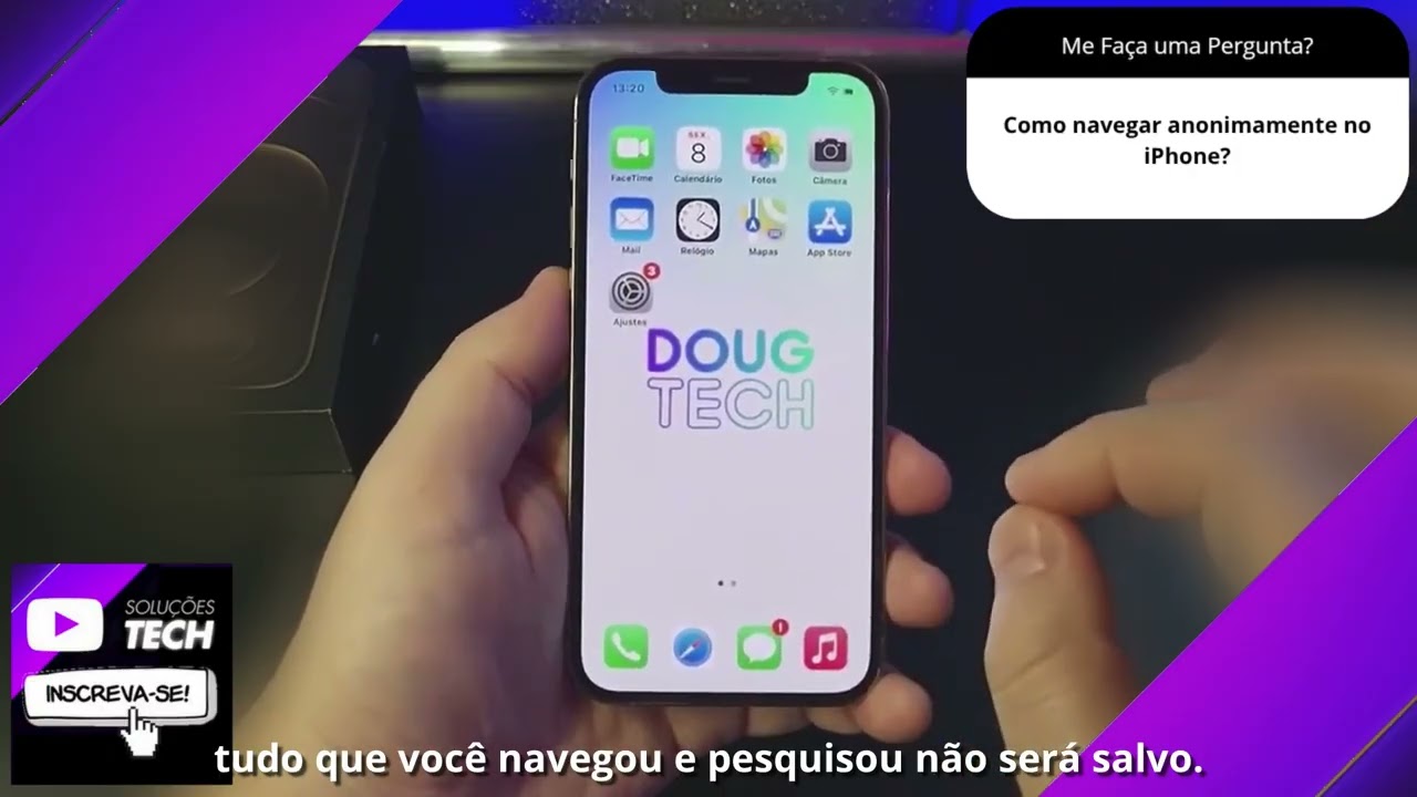 Como navegar anonimamente no iPhone❓