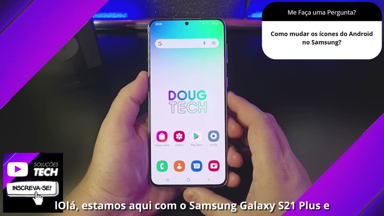 Como mudar os ícones do Android no Samsung❓