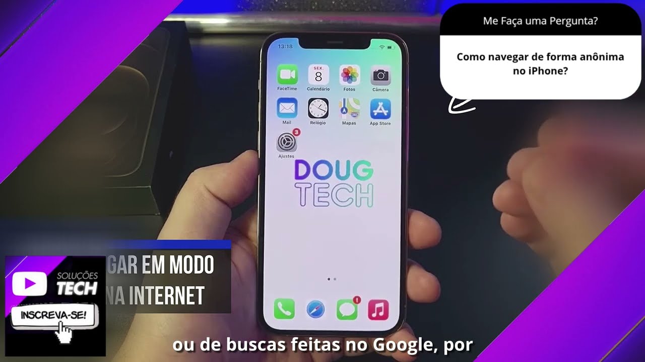 Como navegar de forma anônima no iPhone❓