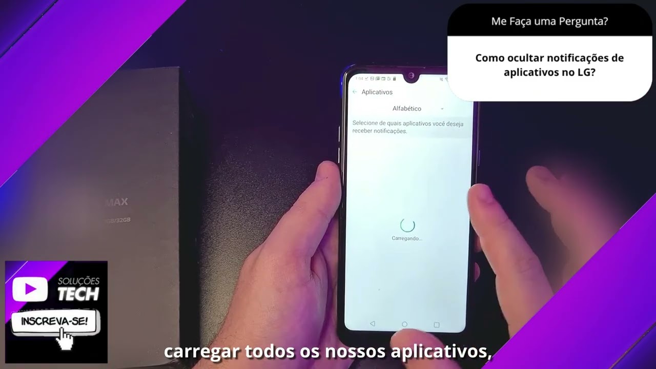 Como ocultar notificações de aplicativos no LG❓