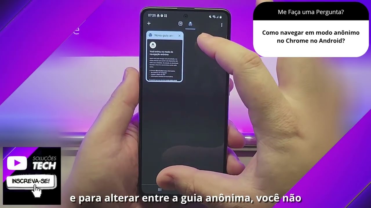 Como navegar em modo anônimo no Chrome no Android❓
