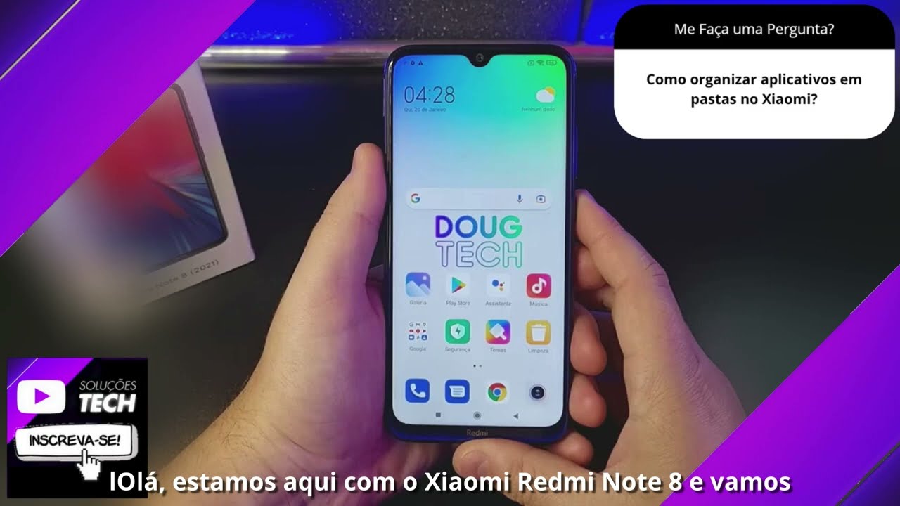 Como organizar aplicativos em pastas no Xiaomi❓