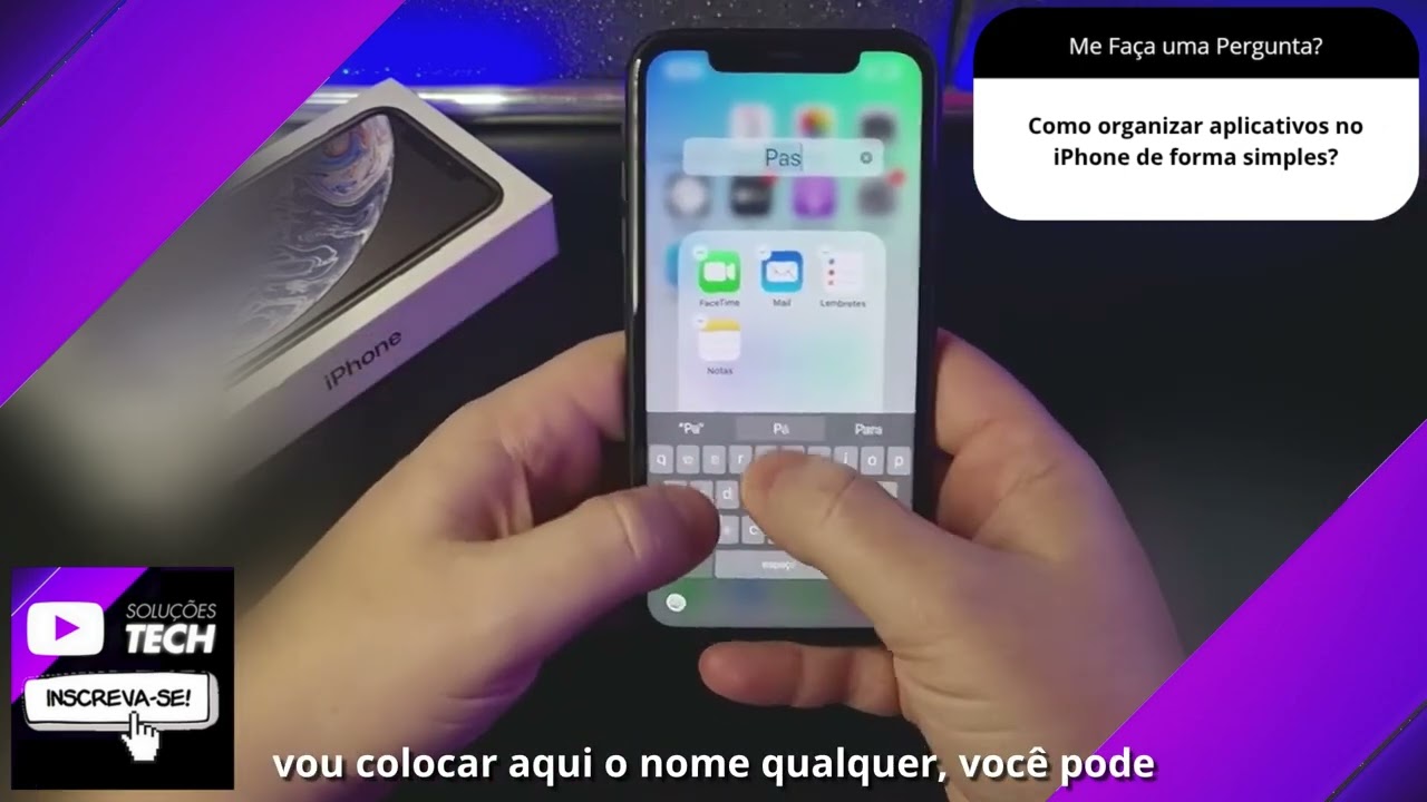 Como organizar aplicativos no iPhone de forma simples❓