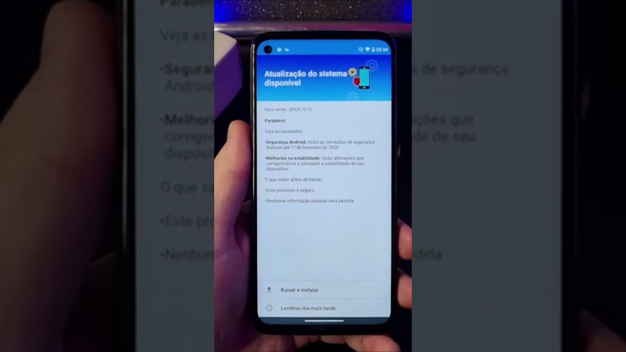 MANTENHA O ANDROID DO SEU MOTOROLA ATUALIZADO #Shorts