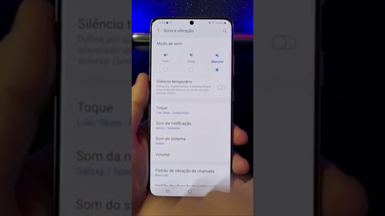 Personalize o som das chamadas e notificações no Samsung do seu jeito #Shorts
