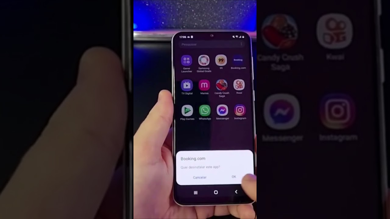 Removendo apps do Samsung facilmente #Shorts