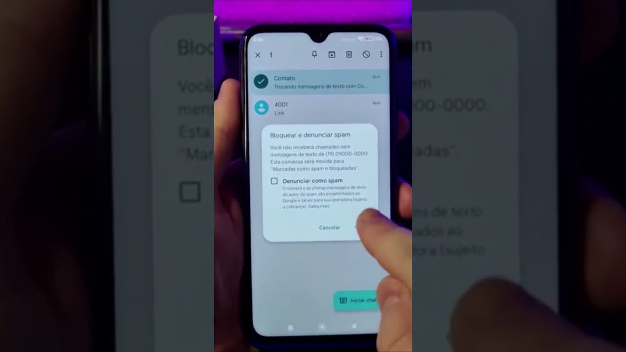 ► Como bloquear mensagens SMS no Xiaomi #Shorts