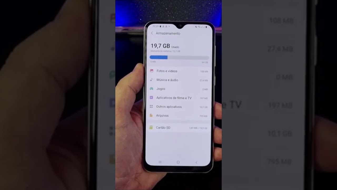 FORMATE O CARTÃO SD NO SEU SAMSUNG DE FORMA SIMPLES #Shorts