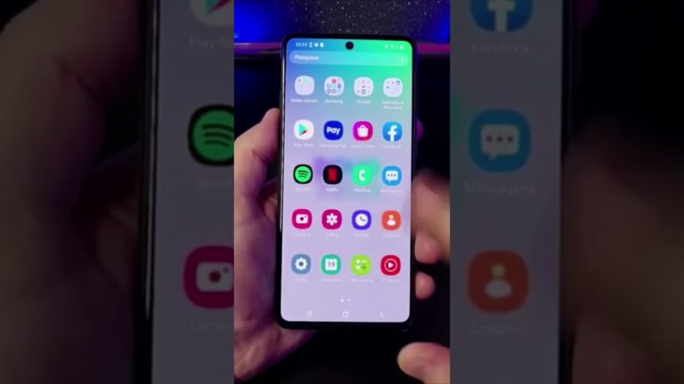COMO AGRUPAR APLICATIVOS EM PASTAS NO SAMSUNG #Shorts
