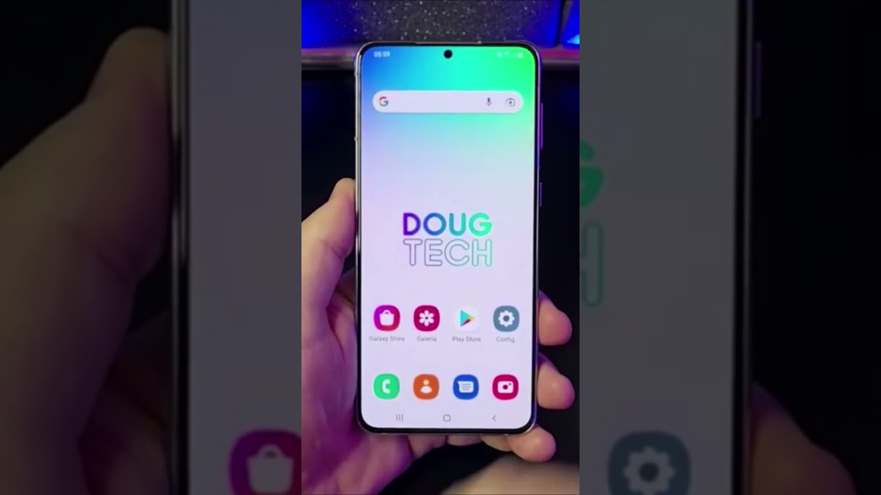 ATIVE O TECLADO DE ALTO CONTRASTE NO SEU SAMSUNG #Shorts