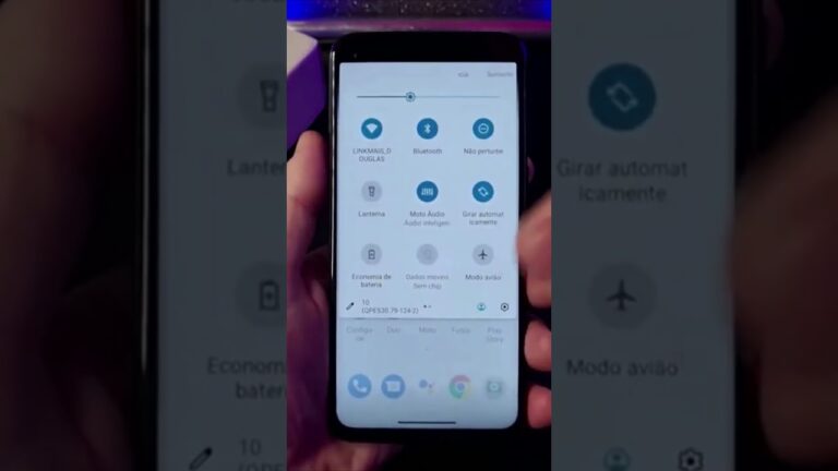 COMO ATIVAR OU DESATIVAR A LANTERNA NO MOTOROLA #Shorts