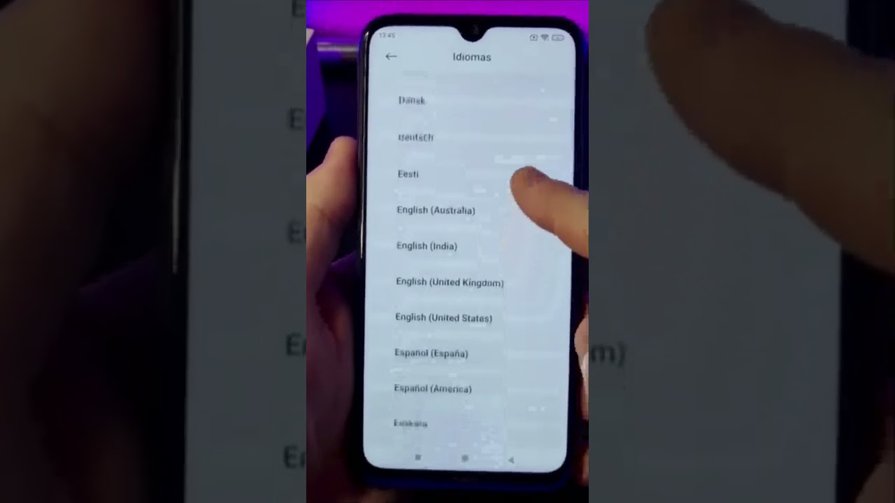 MUDE O IDIOMA DO SEU XIAOMI DE FORMA SIMPLES #Shorts