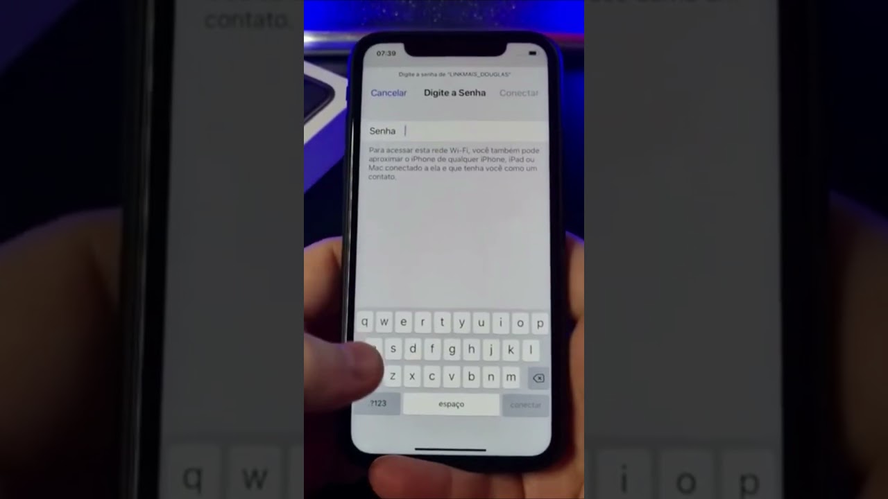 ► Configure e conecte seu iPhone a uma rede Wi Fi facilmente #Shorts
