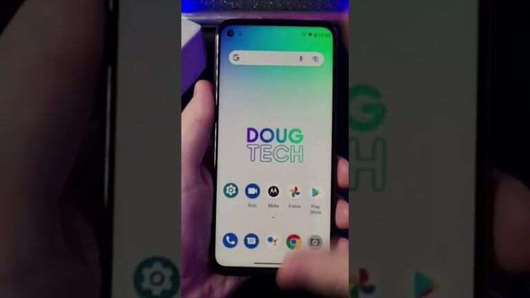 MODIFIQUE A TEMPERATURA DE COR DA TELA NO MOTOROLA #Shorts