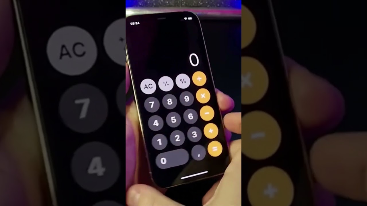 COMO ABRIR A CALCULADORA CIENTÍFICA NO IPHONE #Shorts