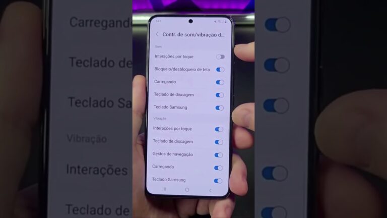 COMO DESLIGAR SOM E VIBRAÇÃO DO TECLADO NO SAMSUNG #Shorts