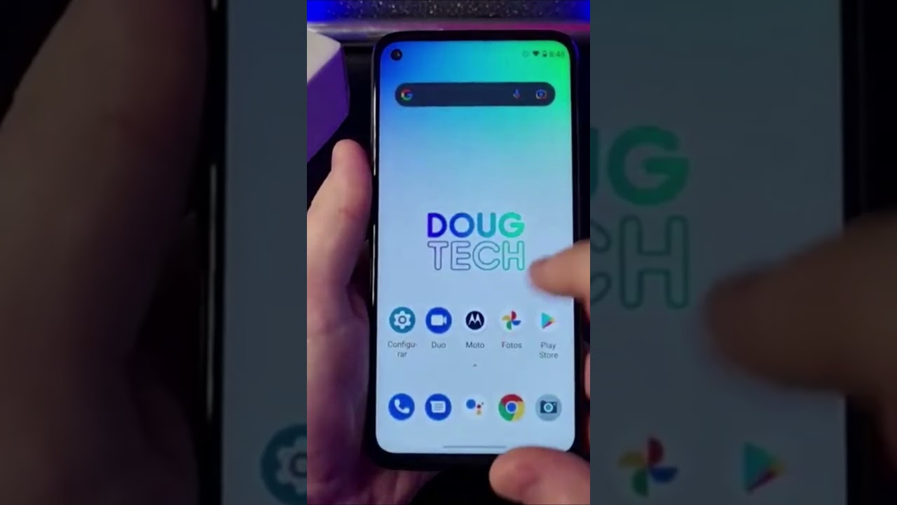 ALTERNE ENTRE MODO CLARO E ESCURO NO MOTOROLA #Shorts