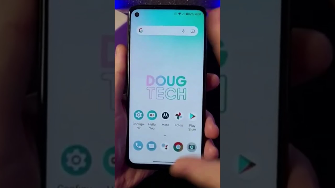 PERSONALIZE AS CORES DA TELA DO SEU MOTOROLA #Shorts
