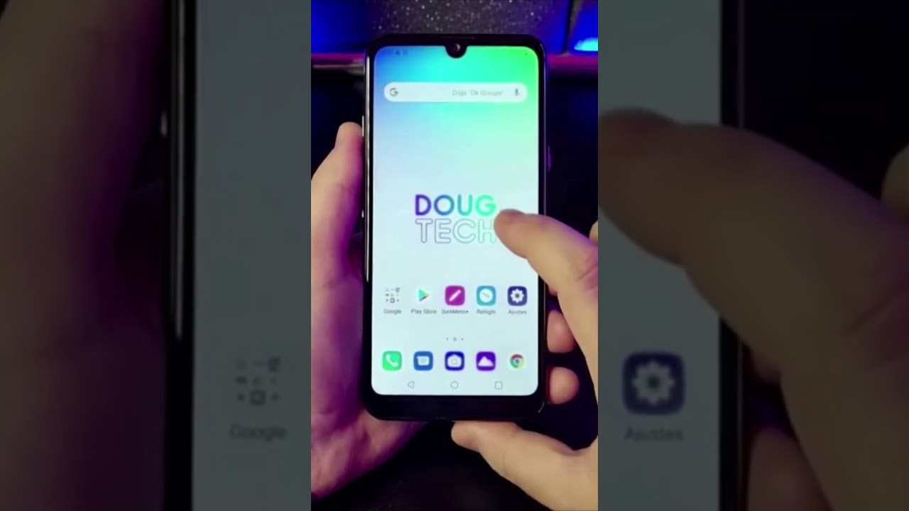 COMO ATIVAR O BOTÃO DE MENU NO LG #Shorts