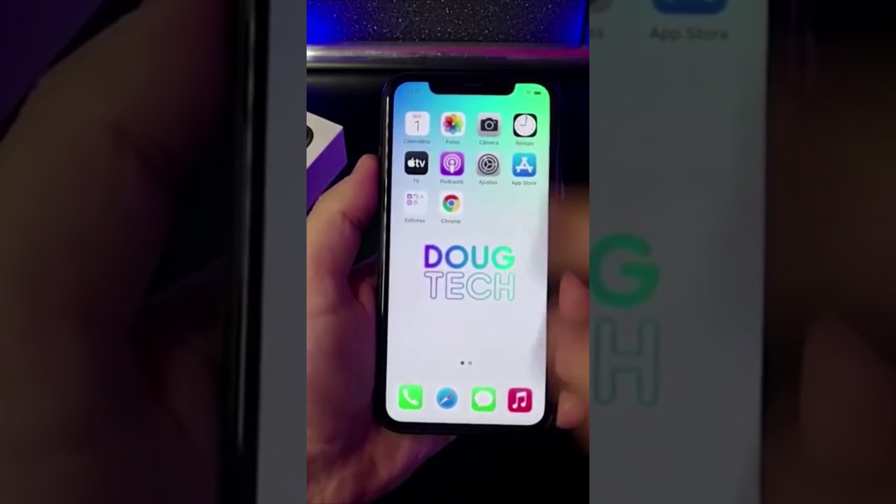 COMO LIGAR OU DESLIGAR A CENTRAL DE CONTROLE NO IPHONE #Shorts