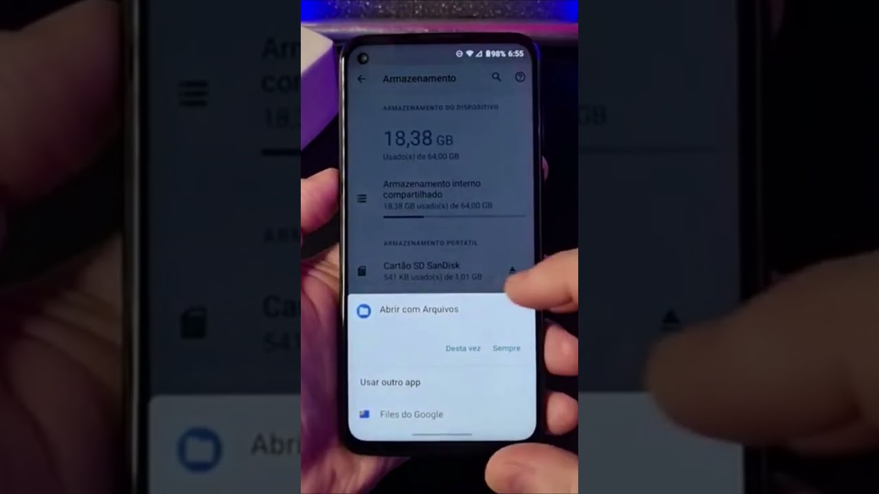 ► Formate o cartão SD no seu Motorola de maneira fácil e segura #Shorts