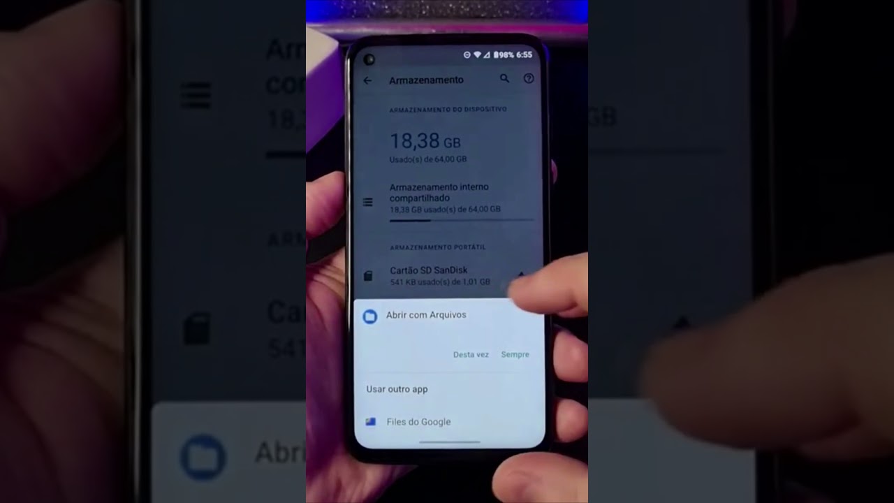 COMO FORMATAR O CARTÃO SD NO MOTOROLA #Shorts