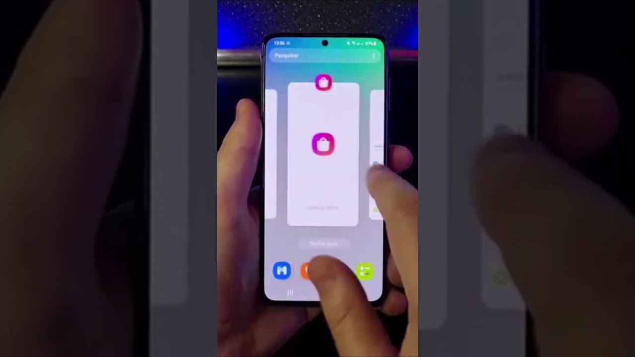 COMO FECHAR APLICATIVOS PARA LIBERAR MEMÓRIA NO SAMSUNG #Shorts