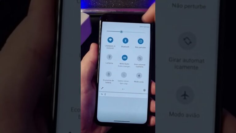COMO LIGAR OU DESLIGAR O BRILHO AUTOMÁTICO NO MOTOROLA #Shorts