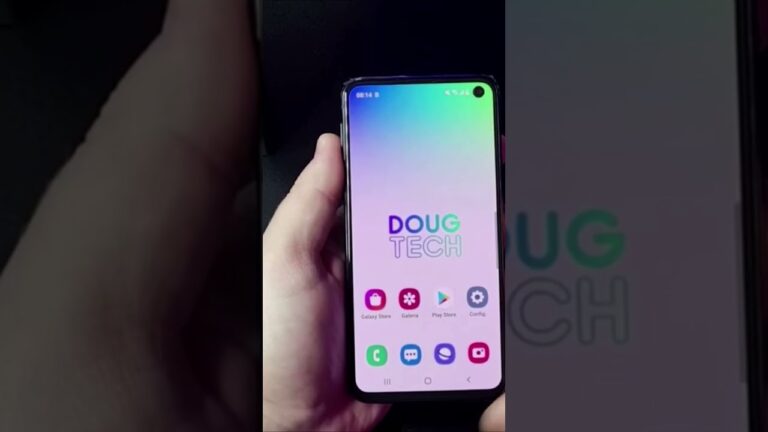 Ativando ou desativando o painel Edge no seu celular Samsung #Shorts