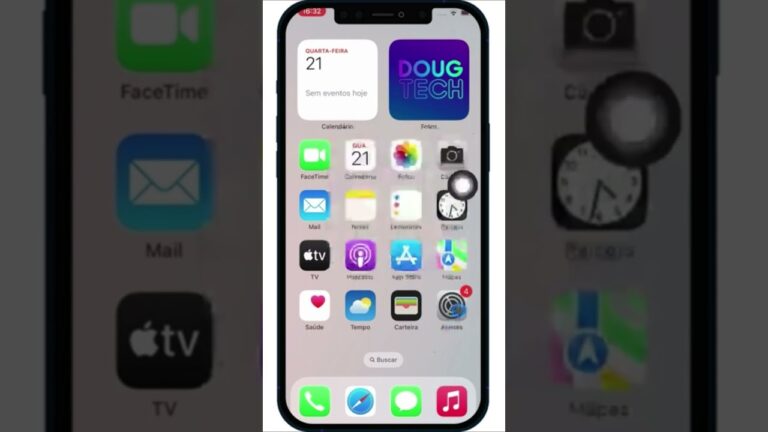 ► Como Ativar o Botão Virtual Assistive Touch no iPhone #Shorts