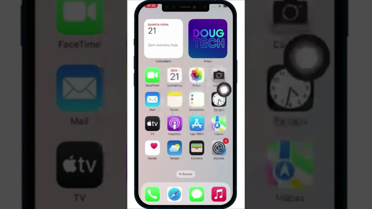 ► Como Ativar o Botão Virtual Assistive Touch no iPhone #Shorts