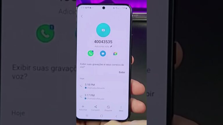 COMO BLOQUEAR CHAMADAS NO GALAXY #Shorts