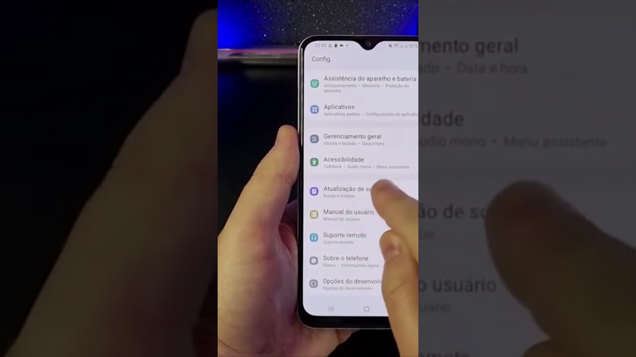 COMO BLOQUEAR ATUALIZAÇÕES NO SAMSUNG #Shorts