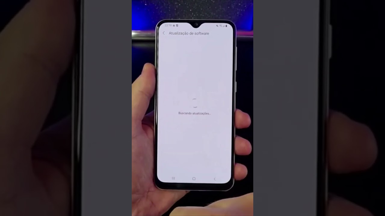 COMO VERIFICAR E INSTALAR ATUALIZACOES NO ANDROID DO SAMSUNG #Shorts