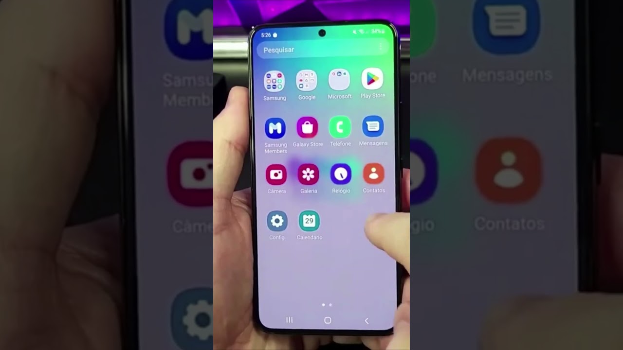 COMO ESCONDER APLICATIVOS NO SAMSUNG GALAXY #Shorts