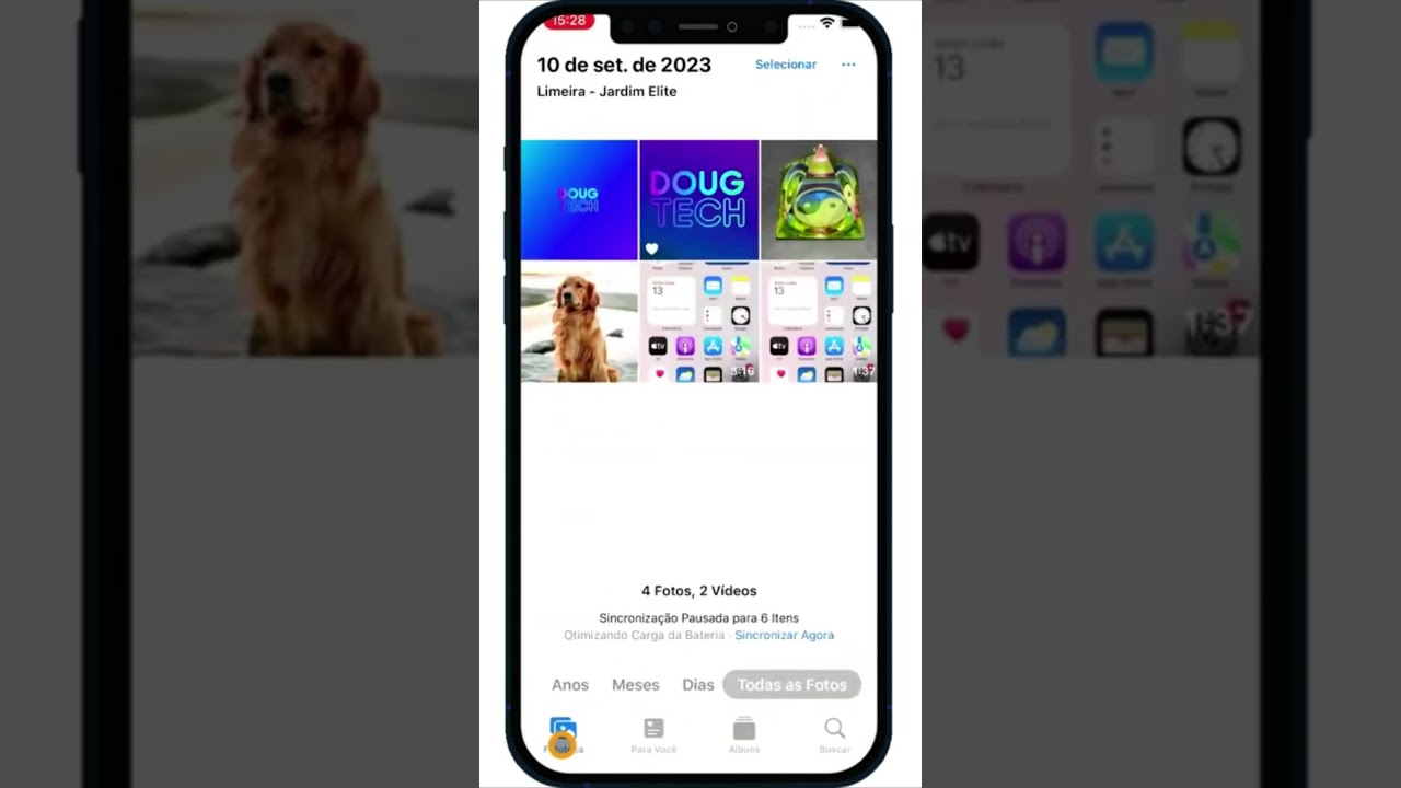 COMO RECUPERAR FOTOS APAGADAS NO IPHONE DE FORMA RÁPIDA #Shorts