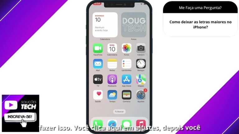 Como deixar as letras maiores no iPhone❓