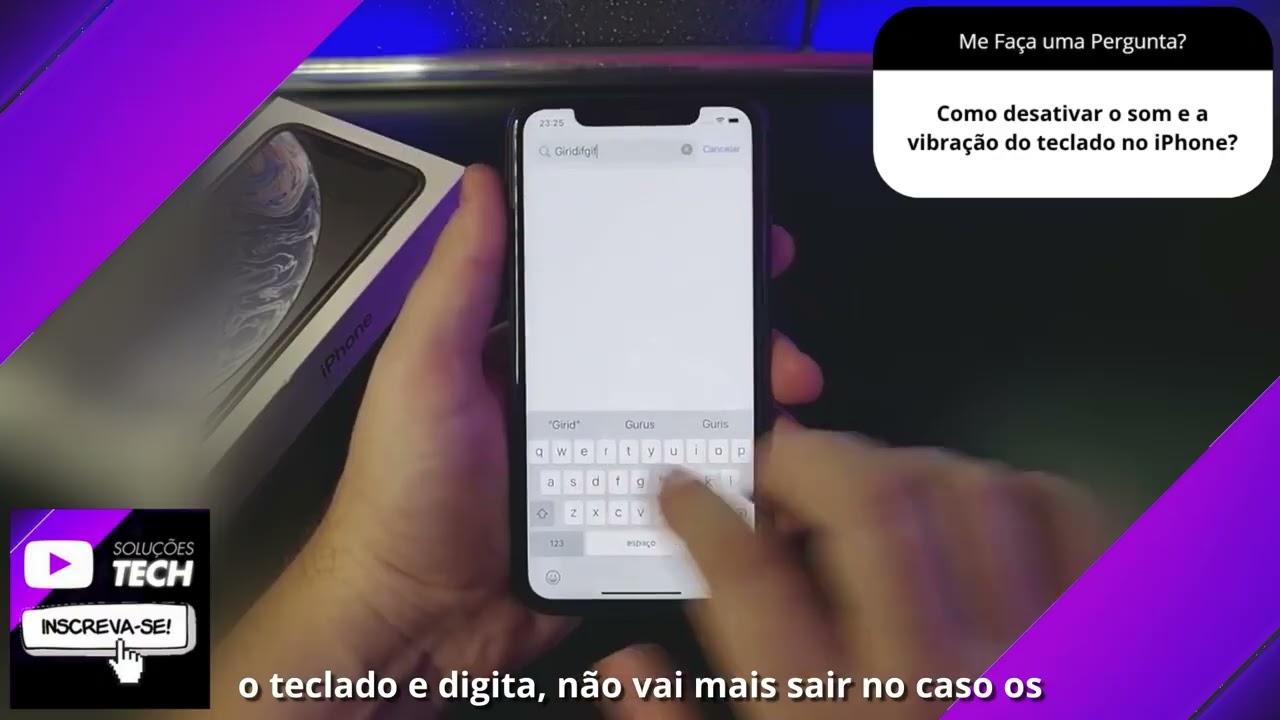 Como desativar o som e a vibração do teclado no iPhone❓