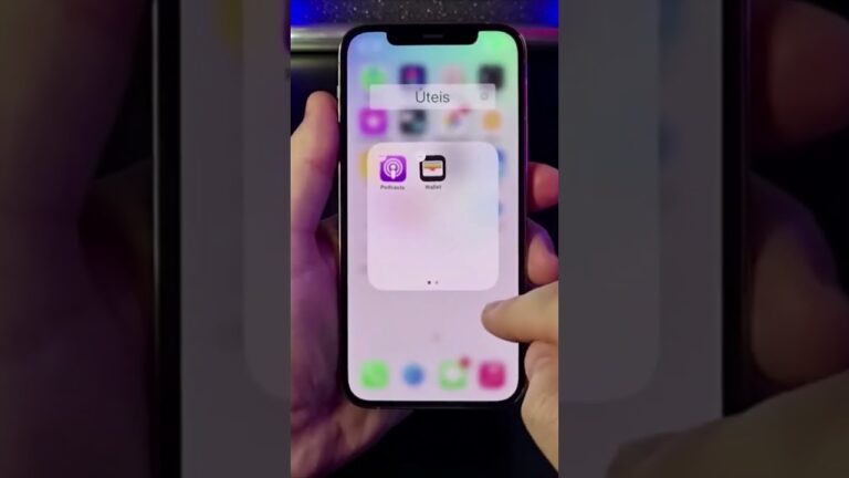 COMO CRIAR PASTAS DE APLICATIVOS NO IPHONE #Shorts