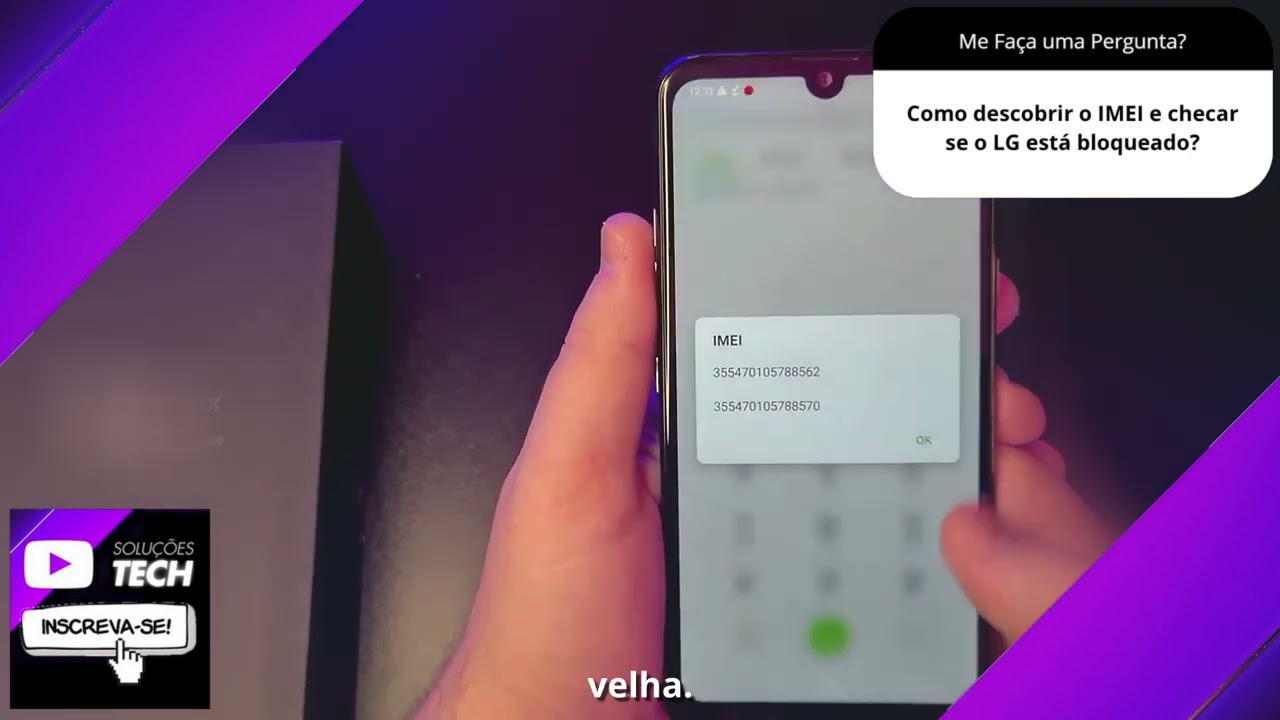 Como descobrir o IMEI e checar se o LG está bloqueado❓